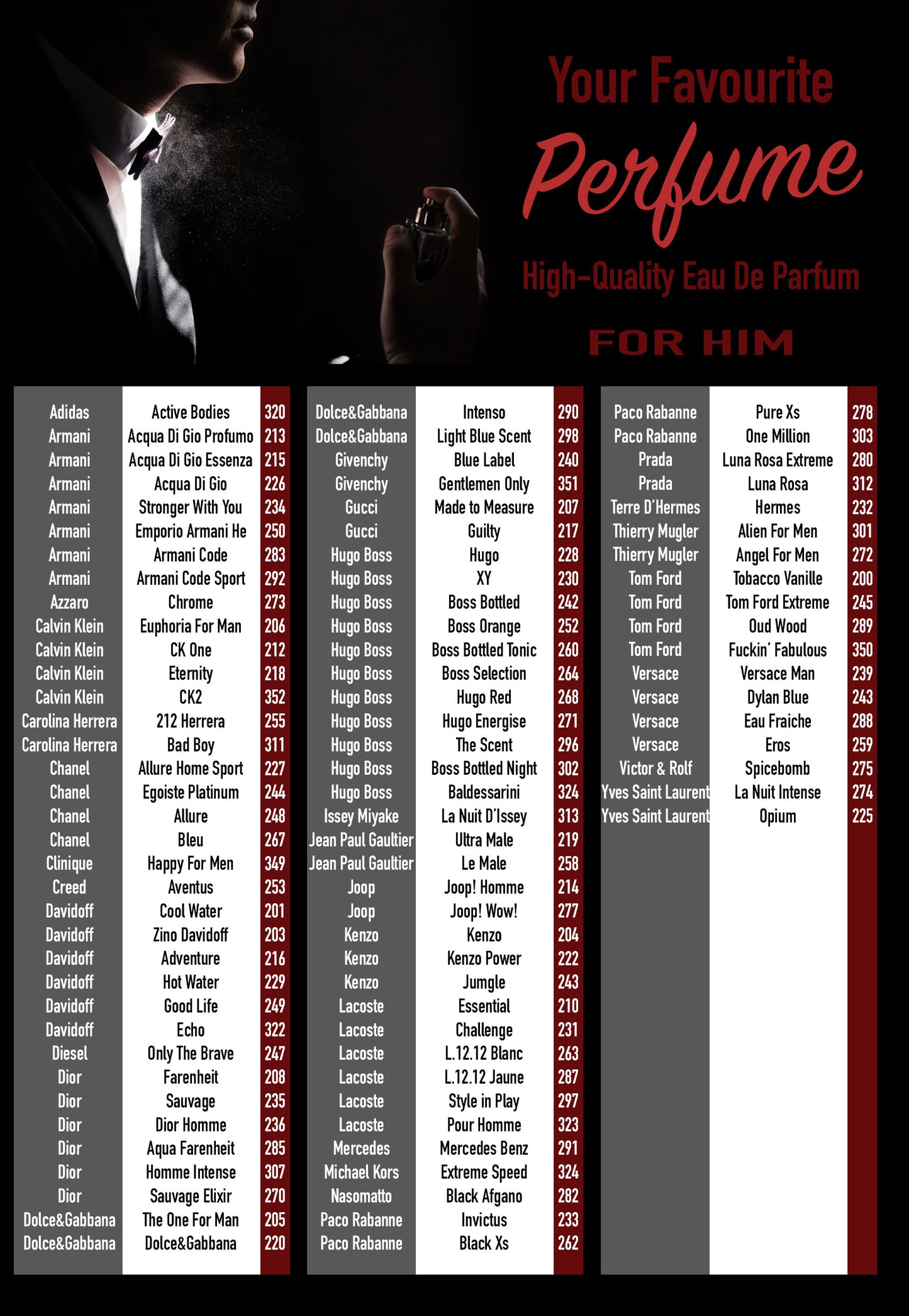 Perfume24 - PERFUME OF YOUR CHOICE